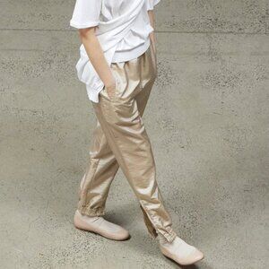 Tibi Crispy Nylon Kat joggers, S, $130, excellent condition.